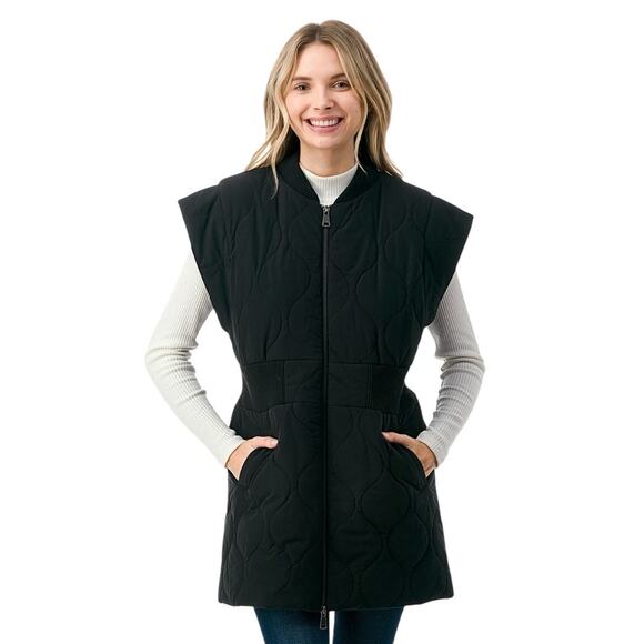 *SOLD* NWT! Marcus Adler The Zara Quilted Vest - Size Small / Medium - Picture 4 of 11